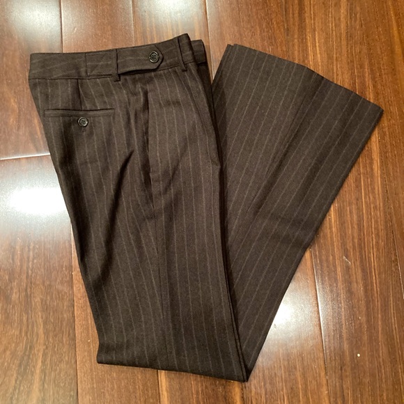 NWOT Brown Wool Theory Dress Pants - Picture 2 of 9